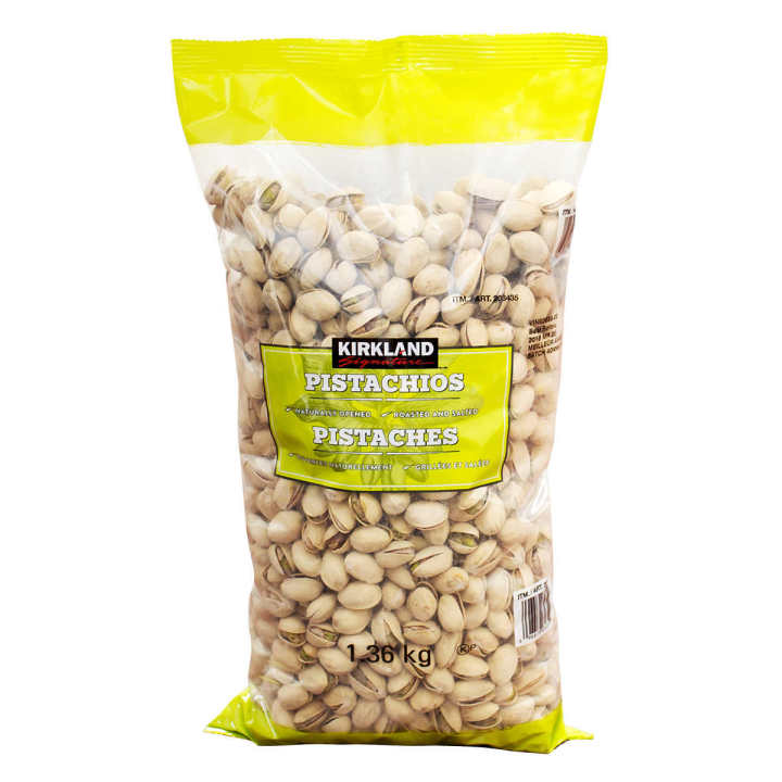 KIRKLAND SIGNATURE CALIFORNIA PISTACHIOS, 1.36 KG