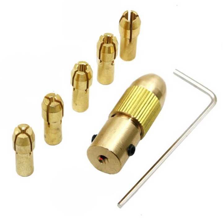 2.35mm Mini Drill Chuck Set for Electric Motor Shaft – Precision Collets & Accessories Kit