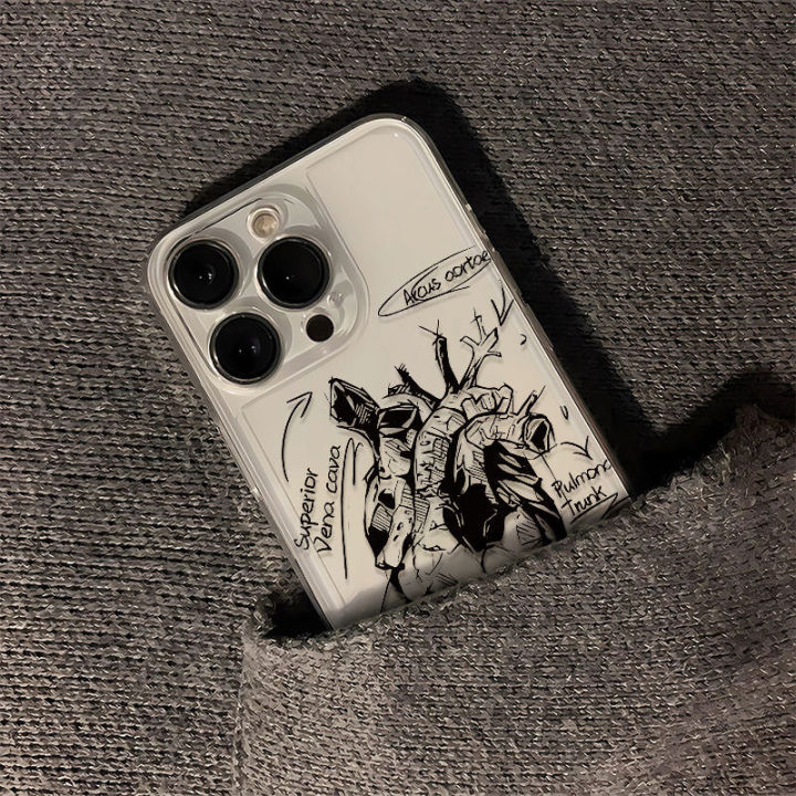Sketch%20heart%20graphic%20phone%20case%20for%20iPhone%2015%2014%2013%2012%2011%20x%20XR%20Xs%20SE2%20SE%208%207%20plus%20pro%20Max%20mini%20TPU%20back%20cover%20-%20Image%204