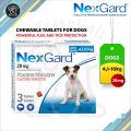 NexGard Chewable Tablets for Dogs (Above 3 Months) ( 28mg X 1 CHEWABLE ). 