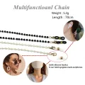 Women Lanyard Bead Acrylic Pearl Crystal Eyeglasses Chains/Sunglasses Chain Lanyard. 