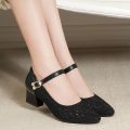 hjSandals for Women with Heel Close Shoes with Heels High Heel Sandals for Women on Sale  New Pointed Mesh Crystal Lady Fashion Casual Outdoor Slippers Black Shoes for Women for Office Block Women 2 Inches Sale9. 