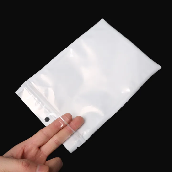 9%20Size%20White/Clear%20Self%20Seal%20Zipper%20Plastic%20Bag%20Retail%20Jewelry%20Packaging%20Pack%20Poly%20Bag%20Zip%20Lock%20Storage%20Bag%20Hang%20Hole%20-%20Image%204