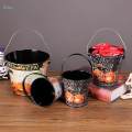 Halloween Pumpkin Buckets Trick or Treat Bucket for Party Supplies Props. 