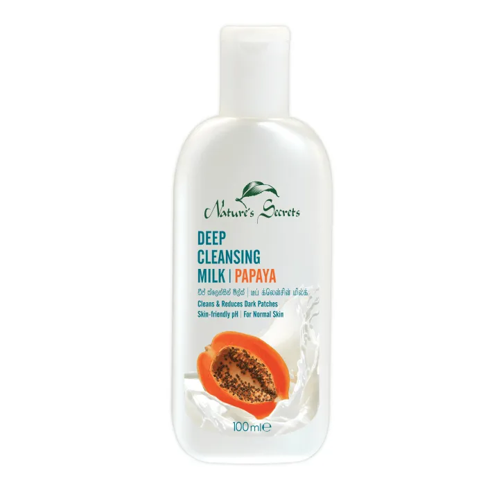Nature's Secrets Deep Cleansing Milk – Papaya 100ml