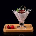 Glass Dessert Bowls Ice Cream Sundae Set Of 1 Fruit Cocktail Pudding Dishes Cup   Ice Cream Glass Bowl - 1Pcs. 