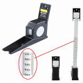 Drop shipping 2m Stadiometer Wall Mounted Growth Stature Meter Measure Home Office Use Adult Children Height Measuring tape. 