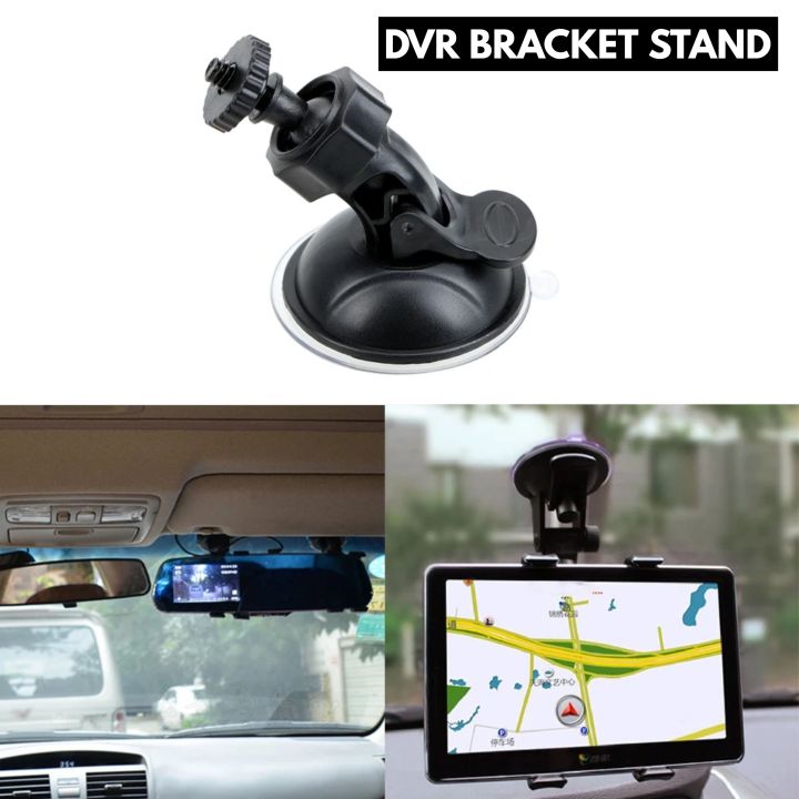 360Â° Spin Car Mounted Universal DVR Holder Dash Cam Camera Stand Windshield Dashboard Mounting Suction Cup Monopod Holder Bracket Recorder Bracket High Power Durability
