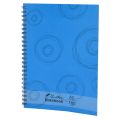 Note Pad A5 Side Spiral Ruled – Blue Circle. 