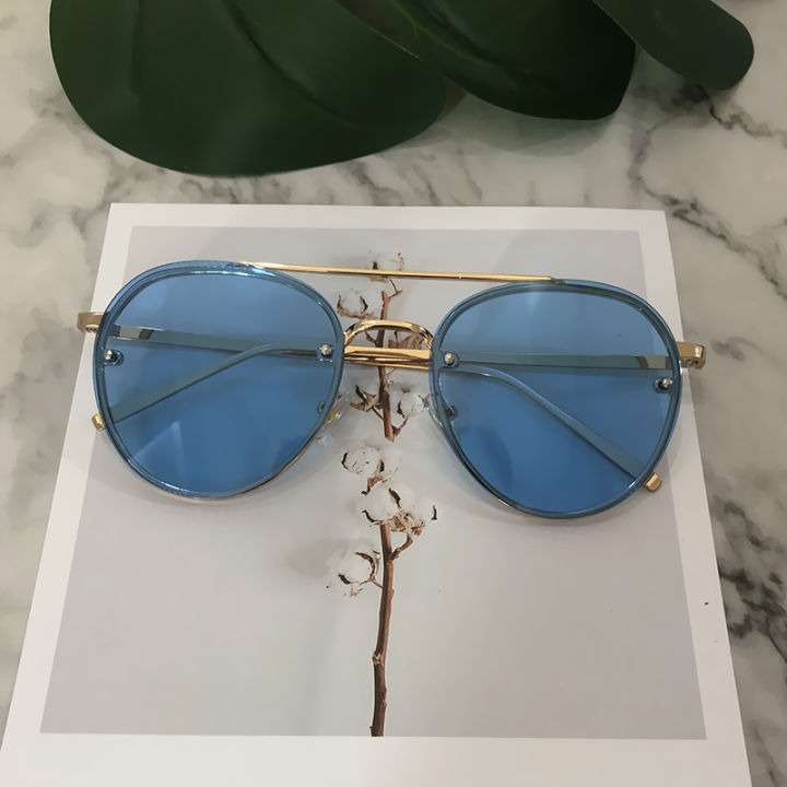 Mirror%20Sunglasses%20Men%20Or%20Women%20OVal%20Brand%20Designer%20Sun%20Glasses%20aviation%20Pink%20Rose%20Gold%20Eyeglasses%20Metal%20Frame%20How%20Sale%20-%20Image%207