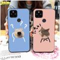 Anti-dust Shockproof Phone Case For Google Pixel 4A 5G Couple TPU Full wrap Soft case Protective Fashion Design Cartoon. 