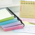 【ZOSR】50 Sheets Index Cards Ruled Flash Cards With Double Covers Record Revision Note Paper With Spiral For School Office Household Memory Learning Taking To Do List. 
