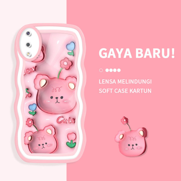 Linemond 3D Three cute cartoon Design Soft case for Samsung Galaxy