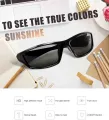 Buy 1 Get 1 Free Buy One Get One Free Night Vision and Day Time Driving and Riding Glass Sun Glass Ladies and Gents Eyewear Sunglasses for men and women. 