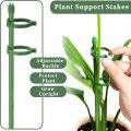 20 Pack Plant Support Stakes Flower Support Stake Adjustable Garden Single Stem Floral. 