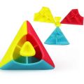 Pyramid QiYi QiMing S2 Pyramid 3x3x3 Magic Cube Professional Cubes magics High Speed Cube Puzzle Pyramid Speed Magic Rubik cube. 