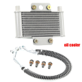 Motorcycle Radiator Engine Oil Cooler Motocross Oil Cooler Dirt Pit Bike for 150-250Cc Husqvarna GY6. 