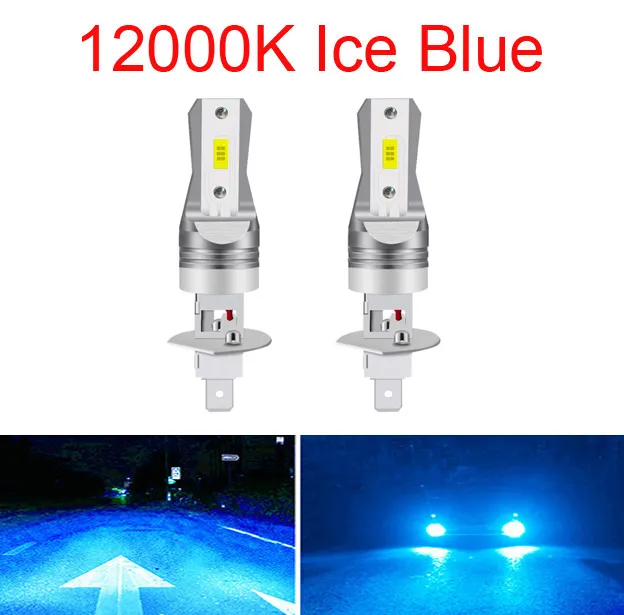 2Pcs%2020000LM%20H1%20H3%20H7%20H4%20LED%20Headlight%20Bulb%20Car%20Fog%20White%20Blue%2012V-24V%20Super%20Bright%20Plug%20And%20Play%20Fanless%20-%20Image%204
