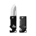 Compact Portable D2 Steel Outdoor Sharp for Travel Camping Keyring. 