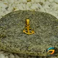 Gold Plated Gold Fused Stainless Steel Anchorr Pendant Guarantee Fashion and Stylish Design for Men. 