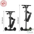 S60 Camera Stabilizer 60CM Aluminum Steadicam Handheld Stabilizer for Nikon Fuji Sony Canon Camera DSLR Photography Studio. 