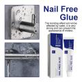 No Nail Glue 60g Powerful Quick Drying Wall Adhesive Construction Accessories Multifunctional Glues Industrial Adhesives. 