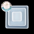 Square Silicone Casting Epoxy Molds For DIY Resin Tray Coaster Jewelry Moulds MJK. 