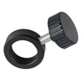 (VDZI) Microscope Fixing Ring Industrial Stereo Microscope Video Camera Stand Holder Metal Pillar Bar Fixing Ring, 25mm. 