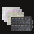 10Sheets 240pcs Clear Double Sided False Nail Art Adhesive Tape Glue Sticker DIY Tips Fake Nail Acrylic Manicure Gel Makeup Tool Cologo. 