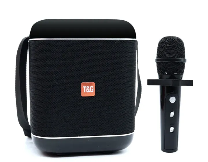 PORTABLE%20BLUETOOTH%20SPEAKER%20WIRELESS%20MICROPHONE%20KARAOKE%20T&G%20523%20-%20Image%203