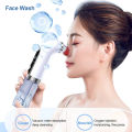 5 In 1 Electric Face Cleansing instrument High-suction Face Washing 3 gear Acne Extractor Pore Clean Machine Blackhead Remover Pore Cleaner / Oxygen injection/ Nourishing Skin Bubble Face Cleanser Facial Skin Care. 