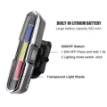 3 Colour VIP Light Bicycle Rechargeable Red Blue And White All Colours Light For Bicycle USB Rechargeable Cycle Light Cycling Lamp USB Rear Light Bike Light Bicycle Front Light Bicycle Rear Light Cycle Lights Bicycle Lamp Cycling Parts Bicycle Accessories. 