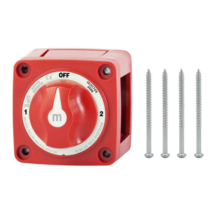 Mini Switch Cut On/Off Marine Boat 12-48V 100-300A Battery Switch ...