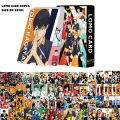 60pcs/Set Anime Haikyuu!! Figures Card Hinata Shoyo Photo Cards LOMO Card Photocard For Fans Collection Gift. 
