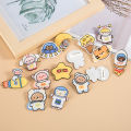 1/5 Pcs/Set Cartoon Brooch Set Gift Accessories Cute Pin for Women Girls. 
