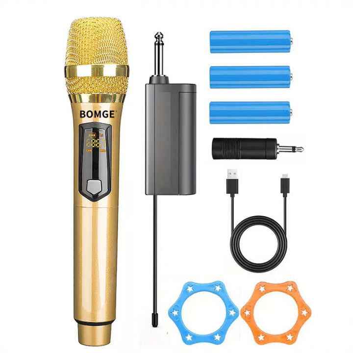 BOMGE%20%20handheld%20microphone,%20metal%202.4g%20microphone%20system%20with%201800MAh%20rechargeable,%20suitable%20for%20karaoke,%20parties,%20weddings%20-%20Image%209