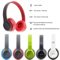 P47 Headset Bluetooth Wireless Earphones with Mic – Gaming Headset 5.0 Foldable Ear Over -P47 5.0 Earphone Hifi Noise Cancelling Headphone Bass Super Microphone- New F m TF Card Support. 
