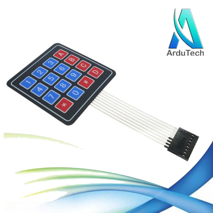 4*4 Matrix Array/Matrix Keyboard 16 Key Membrane Switch Keypad for ...