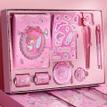 Sanrio Kuromi Stationery Set My Melody Cinnamoroll Pas Notepad Mini Notebook Signature Pen Students Supplies Kids Gift. 