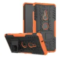 For Sony Xperia XZ3 Heavy Duty Armor Tough Hybrid Shockproof Dual Layer Kickstand Protective Case Cover. 