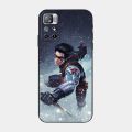 Bucky Barnes Winter Soldier Phone Case for Xiaomi 13 12 Ultra Redmi Note 10 11 C A S Lite POCO M4 M3 F4 Pro Plus Black Cover. 