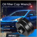 [infinij]14 Flute 64.5mm Oil Filter Cap Wrench Socket Remover Tool for Toyota Lexus. 