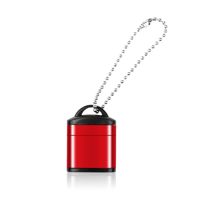 【Red 】 Kebidu Memory Card Reader Micro SD Mini USB 2.0 Multi Memory Card Reader Adapter For PC Laptop Lid Phone Camera