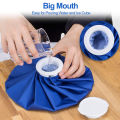 Ice Cold Pack Reusable Ice Bag Hot Water Bag for Injuries, Hot Cold Therapy and Pain Relief,3 Sizes No-Leak Waterproof Ice Bag. 