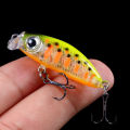 42mm/3.1g Artificial Hard Bait With Treble Hooks Simulation Swimming Fishing Lures For Saltwater/Freshwater Fishing. 