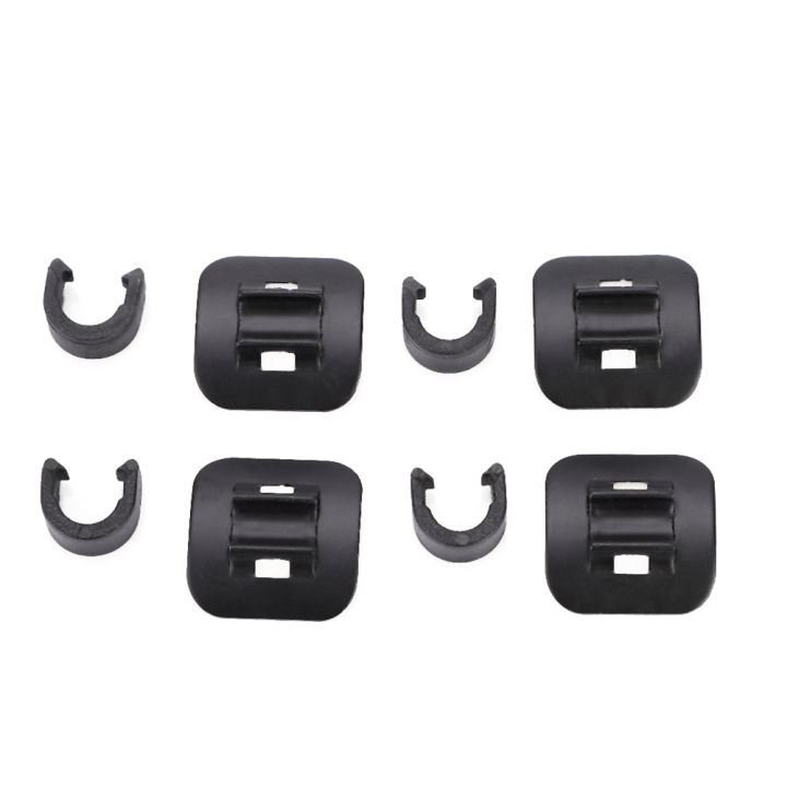 4 PCS Mountain Bike Brake Cable Tube Guide Shifter Adapter Bicycle Frame C Buckle