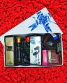 New Mens Celebration Gift Set With Wallet, Belt, Perfume, Music Earphone, Rose / Festival Birthday Business Anniversary Present Sets / Men's Gift Box Set / Valentine's Day Gift Basket Package for Him/Men/Boy/Husband/Bestie/ Lover. 