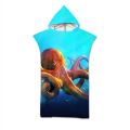 Kidlove Microfiber Bath Towel Hooded Surf Poncho Beach Towel Outdoor Changing Robe an Style Bathrobe Wetsuit Adult Colors:#7. 