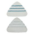 3Pcs Steam Mop Replacement Pads Triangle Washable Cloth Cleaning Floor Microfiber Mop Head Pad Steam Mop Fittings. 