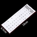 Letters Transparent PVC Keyboard Waterproof Self-adhesive Multicolor Cover Sticker Keyboard Protector. 